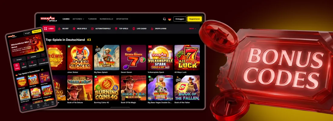 VulkanSpiele Bonus Codes