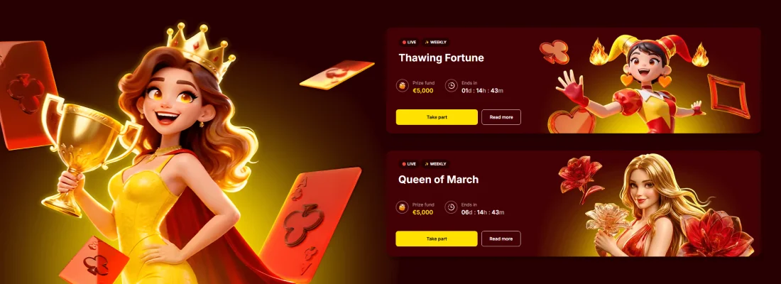 Turniere im VulkanSpiele Casino